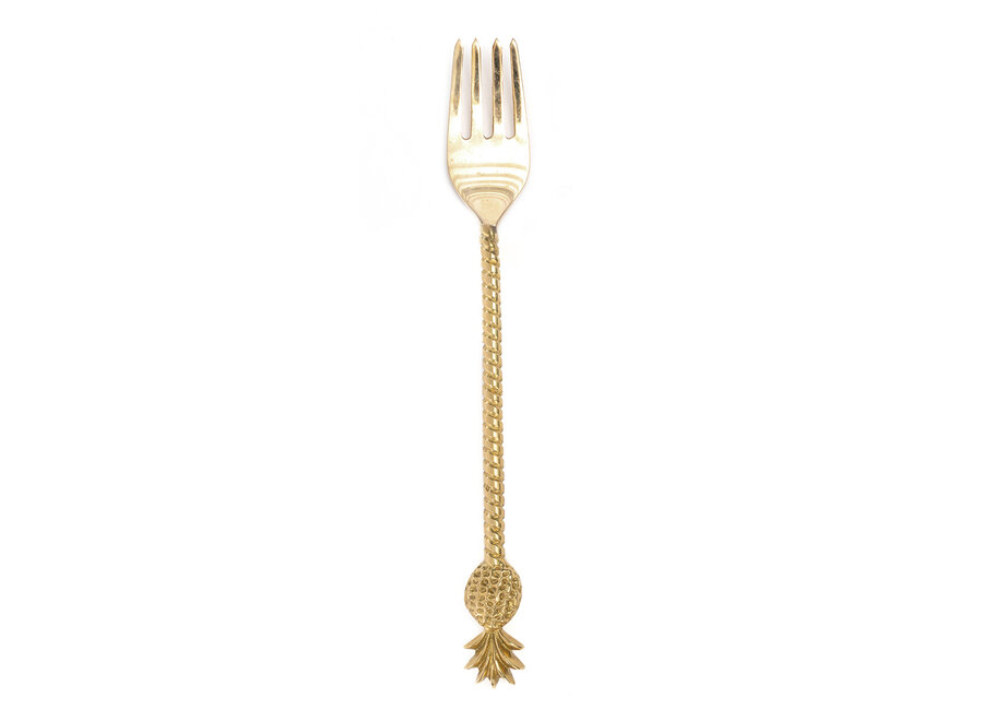 Die Pineapple Gabel - Goldfarben