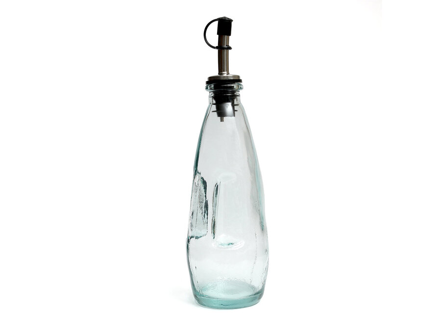 Die Olivenöl Flasche N°03 - Blau