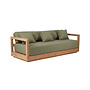 The Umalas Three Seater Sofa - Outdoor - Green Alga