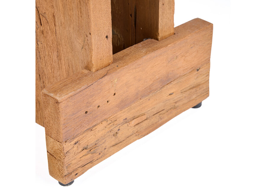 The Suku Block Stool - Natural