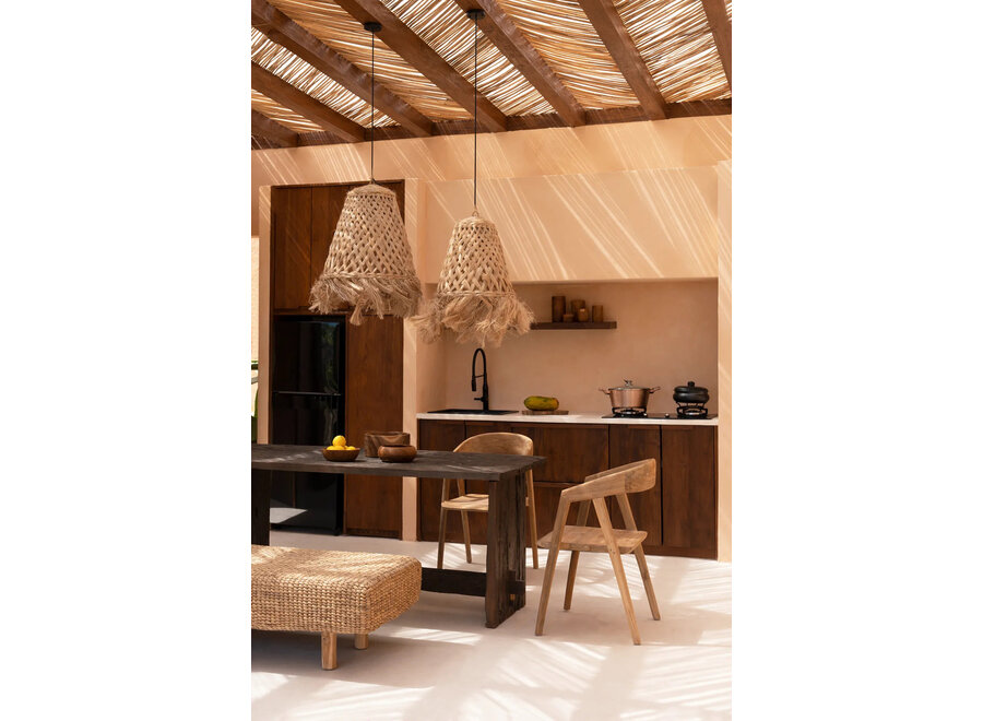 De Abaca Jelly Fish Hanglamp - Naturel - L