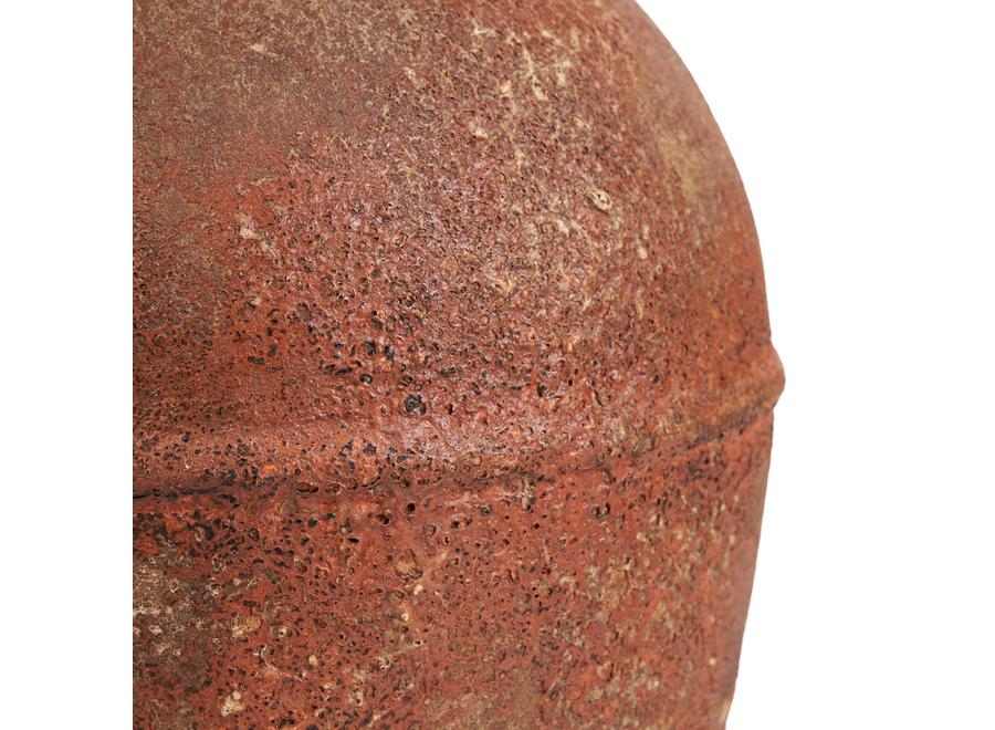 The Amphora Rustica Vase - Terracotta - L