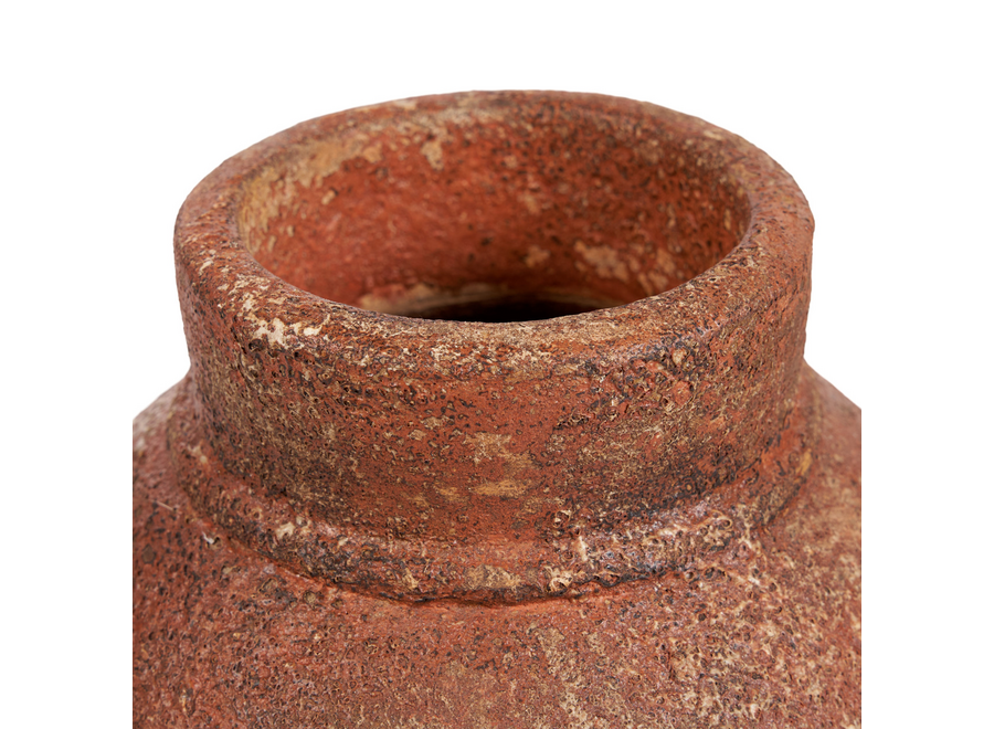 The Amphora Rustica Vase - Terracotta - L