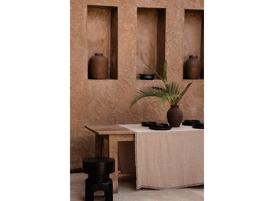 The Amphora Rustica Vase - Burgundy - M
