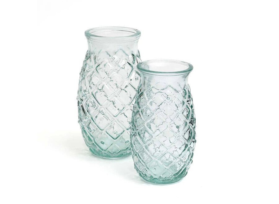 The Pineapple Glass - Blue - M