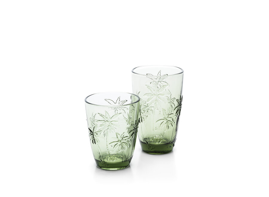 Het Palm Breeze Highball Glas - Groen