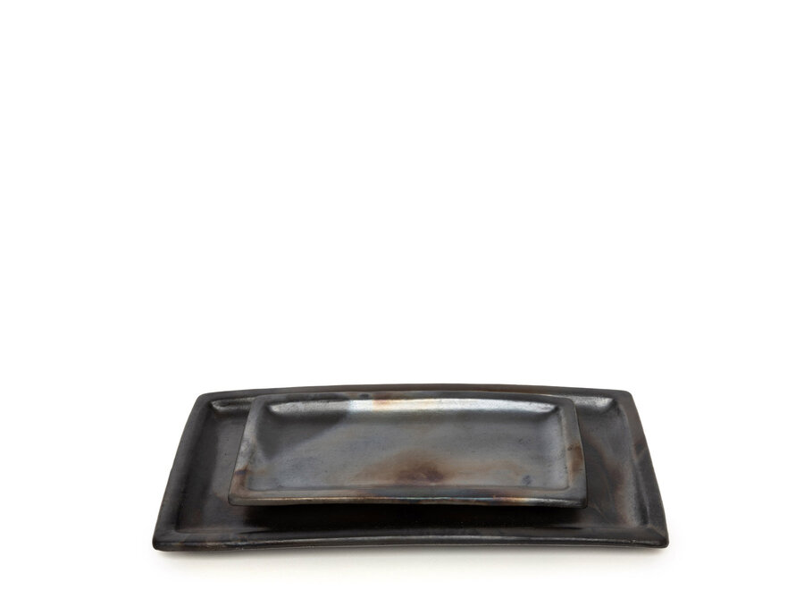 L’Assiette Sushi Burned - Noire - L