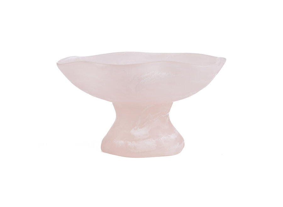 The Resin Organic Fruit Stand - Pink White