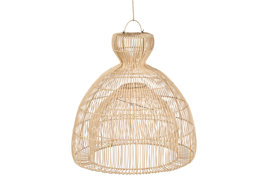 Die Pendelleuchte Matcha Whisk - Natur - L