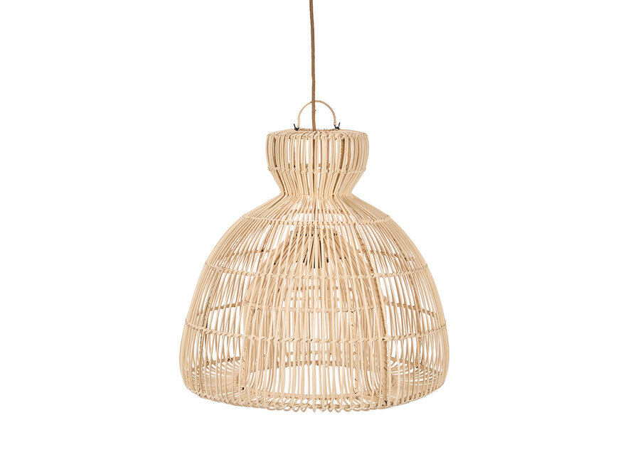 Die Pendelleuchte Matcha Whisk - Natur - M