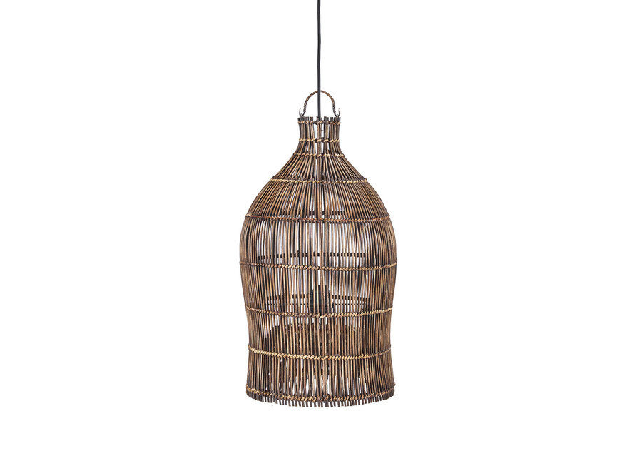 La Woven Bell Suspension - Noyer Foncé - S