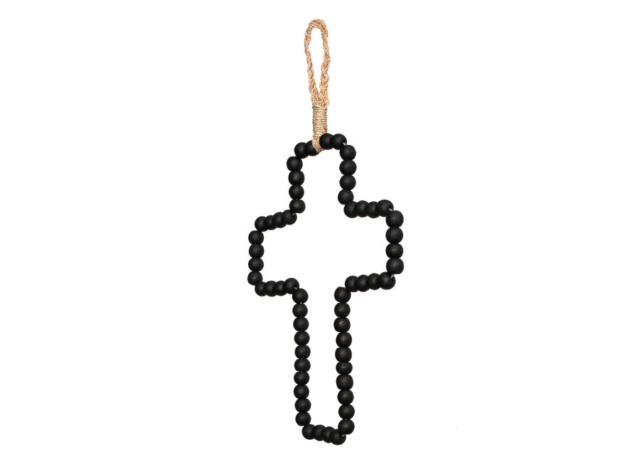 The Wooden Cross - Black