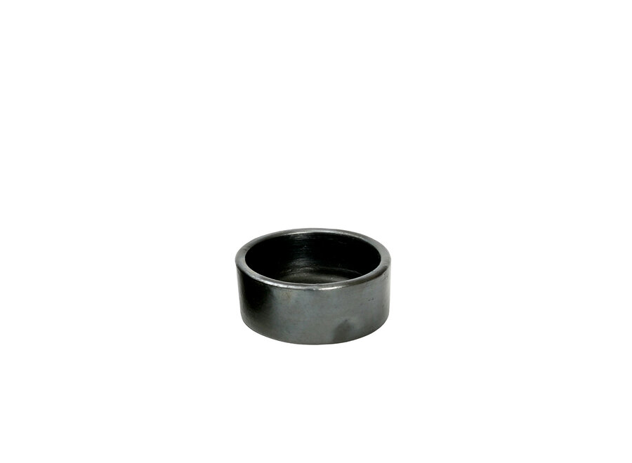 The Burned Cylinder Dish - Black - S