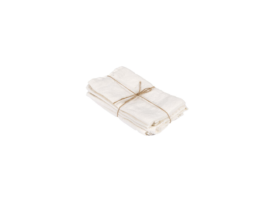 The Linen Napkin - White