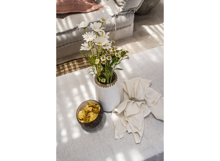 The Linen Napkin - White