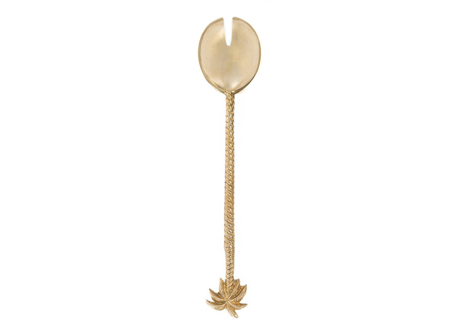 Die Palm Tree Salatgabel - Gold