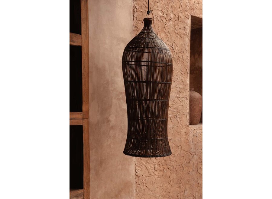 The Oasis Tower Pendant - Dark Walnut - XL