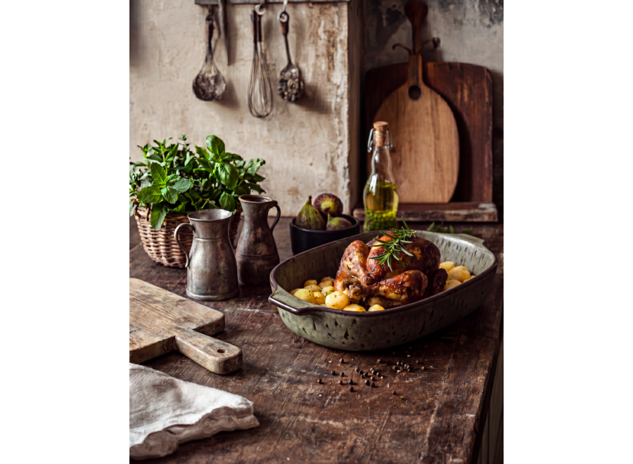 De Comporta Oven Tray - Groen - L