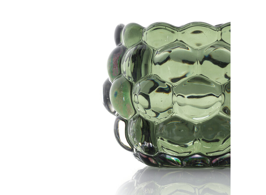 El Portavelas Bubble Glow - Verde