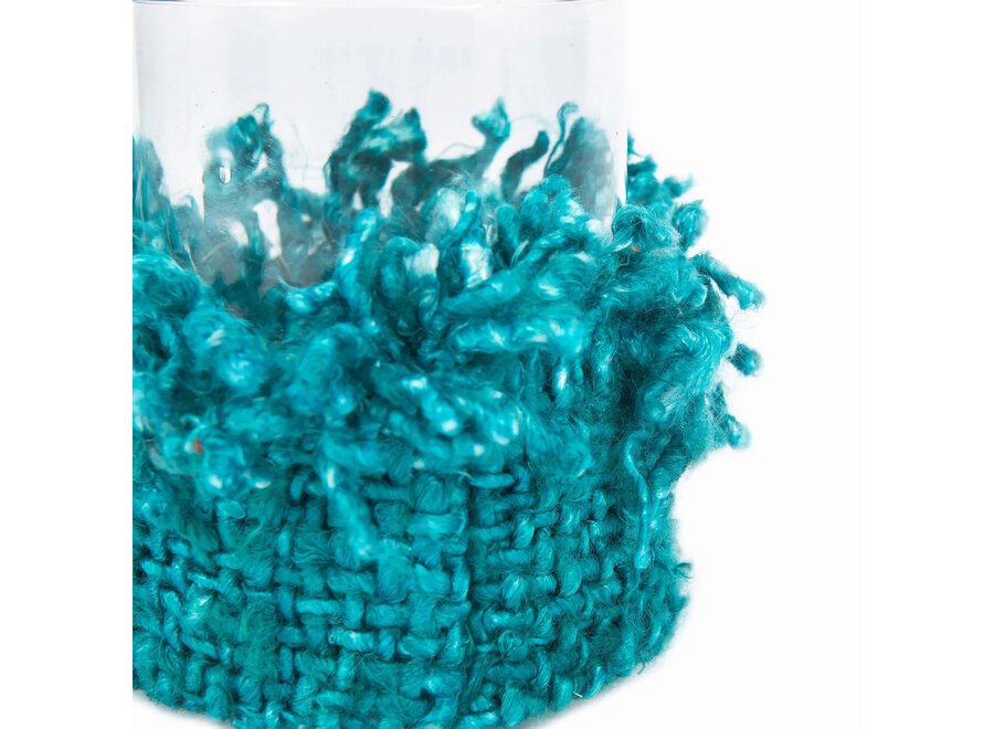 De Oh My Gee Kaarsenhouder - Aqua - S