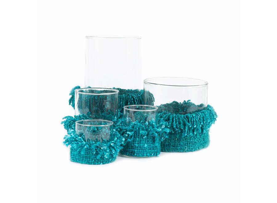 Der Oh My Gee Kerzenhalter - Aqua - XL