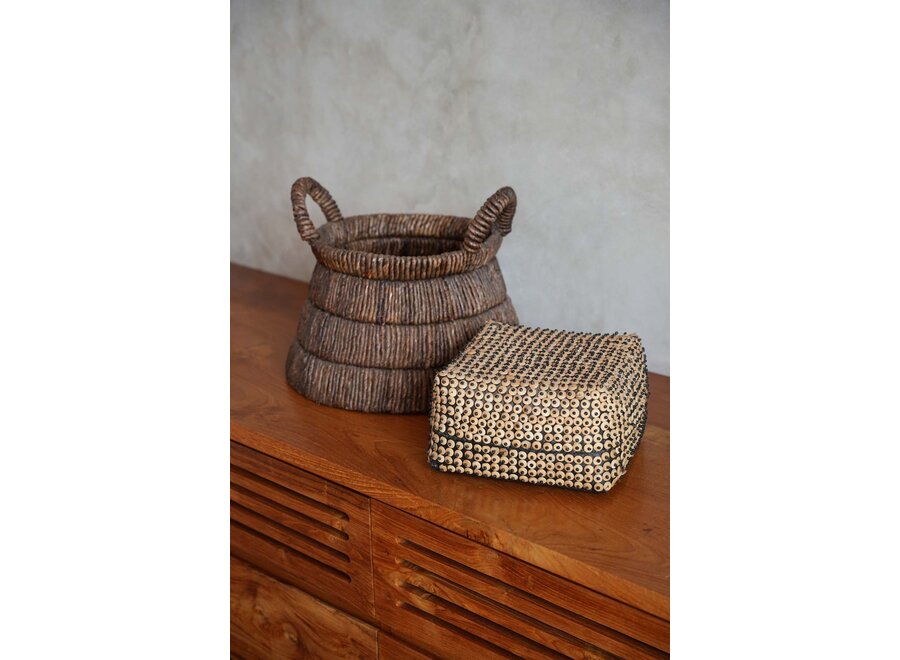The Coconut Shell Basket - Natural - L