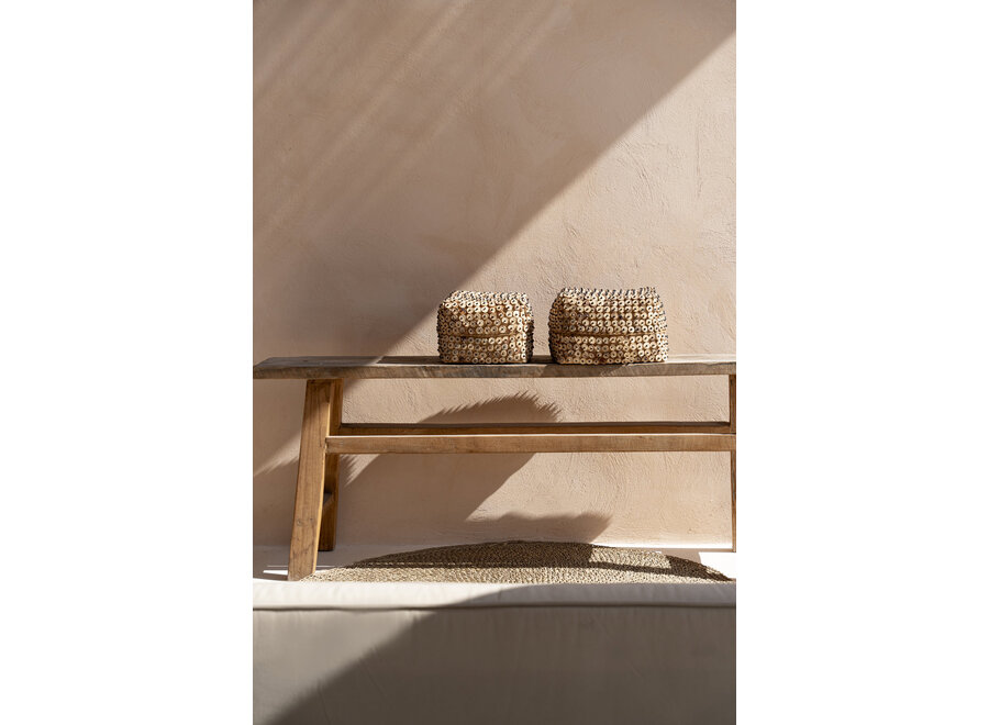 The Coconut Shell Basket - Natural - L
