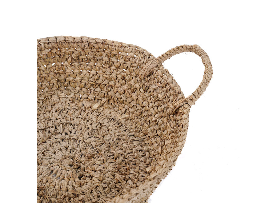La Bandeja De Mimbre Raffia - Natural - S