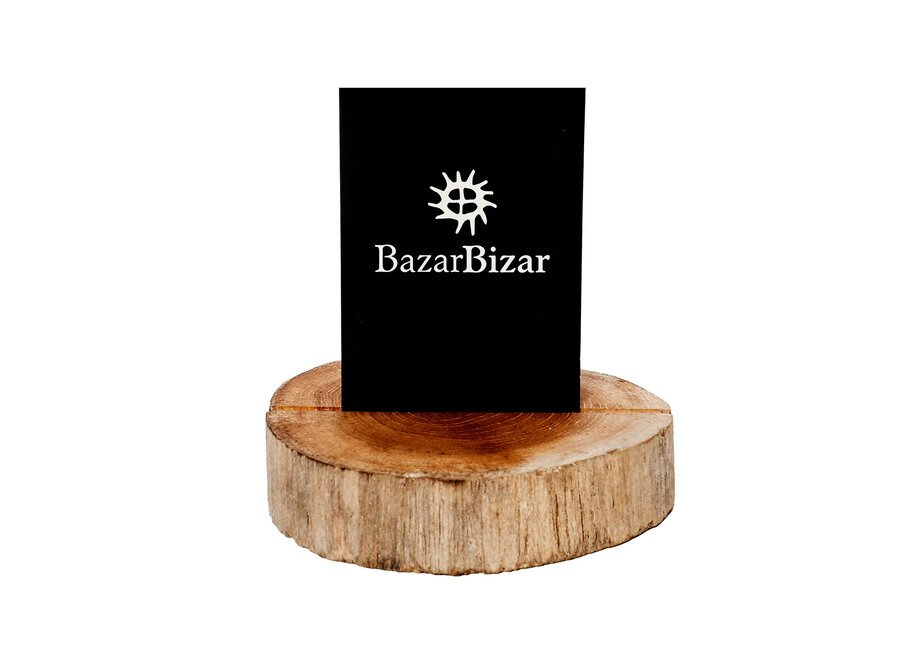 The Teak Root Card Holder