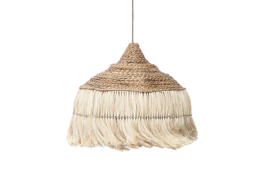 The Abaca Hoola Pendant - Natural - L