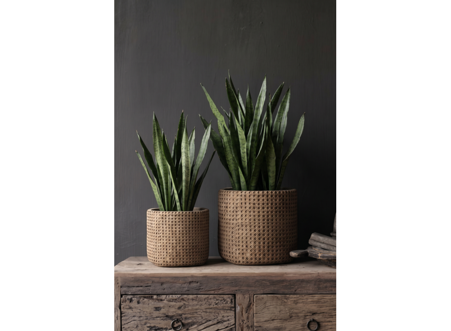 Le Cache-Pot RattanRock - Naturel - XL