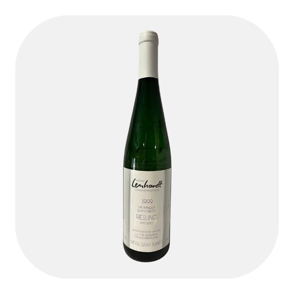 Weingut Lenhardt Mehringer Blattenberg Riesling Spätlese 1999