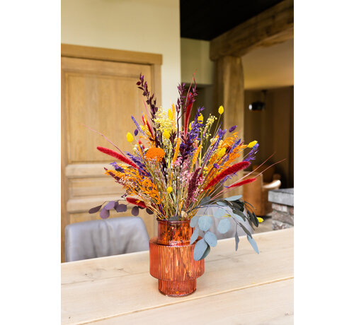 Bouquet di fiori secchi "Colour bomb" | 60cm