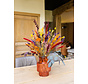 Ramo de flores secas "Bomba de color" | 60cm