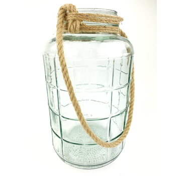Vaso con corda "Large" - ⌀19xH34cm