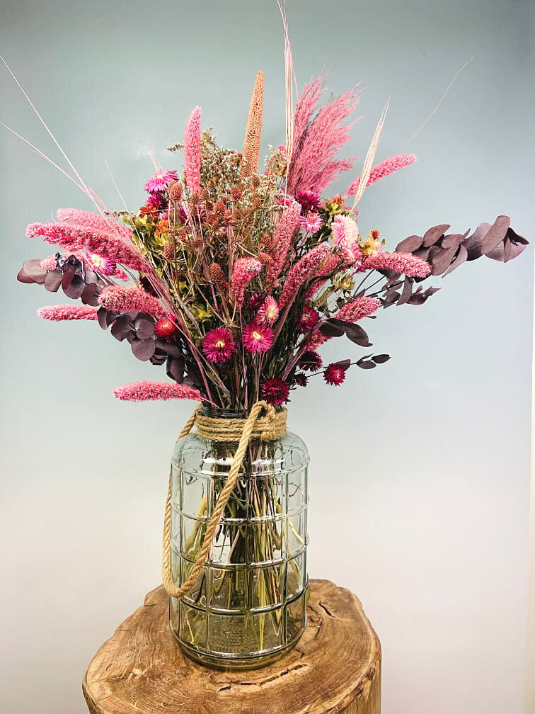 Vase avec corde "Large" - ⌀19xH34cm