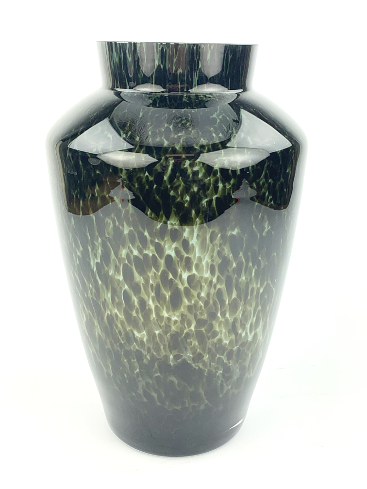 Wazon Hudson "Szary gepard" - ⌀23xH35cm