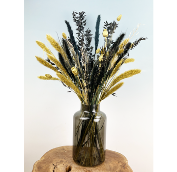 Bouquet di fiori secchi "Golden Ely" (Large) | 70cm