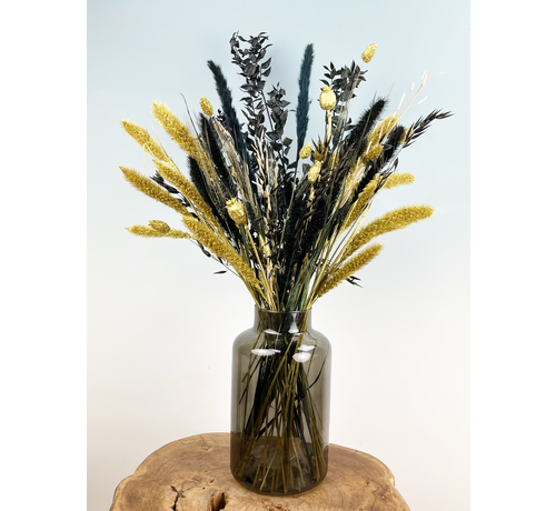 Bouquet di fiori secchi "Golden Ely" (Large) | 70cm