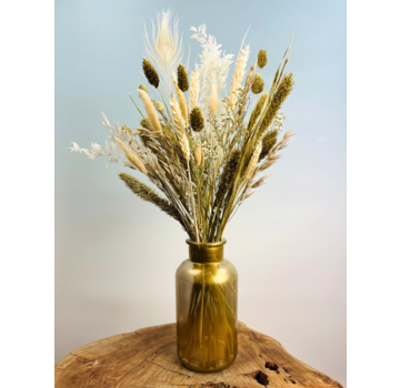 Ramo de flores secas "Oro de lujo" (Pequeño) | 45cm