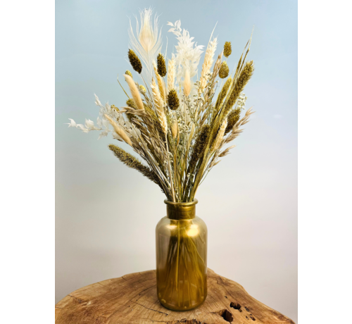 Bouquet di fiori secchi "Luxury Gold" (Small) | 45cm