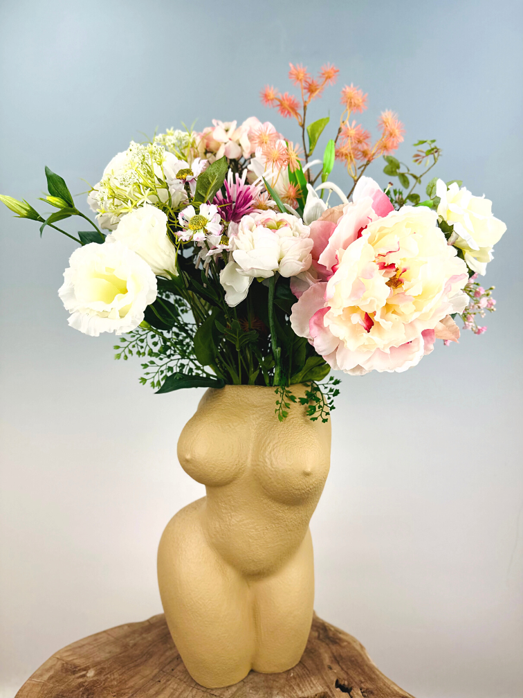 Bouquet di seta "Cotton Pink" | 70cm