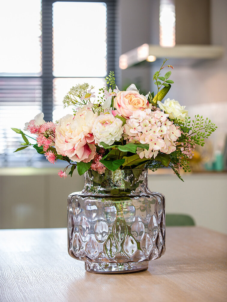 Bouquet di seta "Cotton Pink" | 70cm