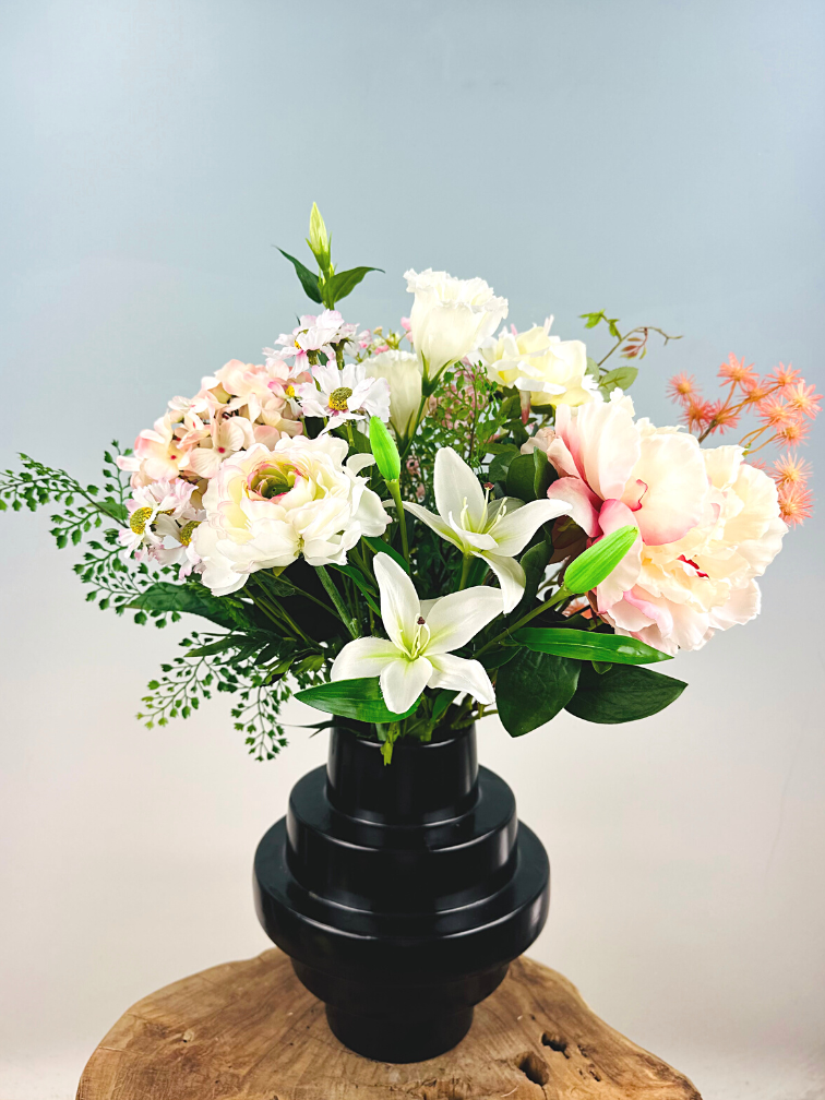 Bouquet di seta "Cotton Pink" | 70cm