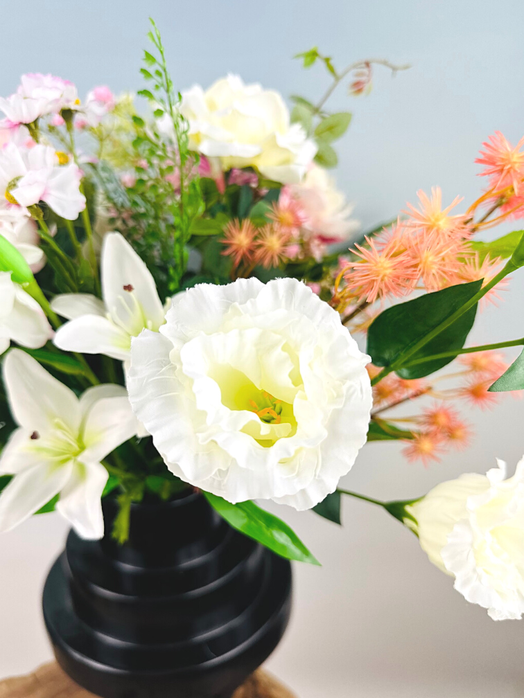 Bouquet de soie "Cotton Pink" | 70cm