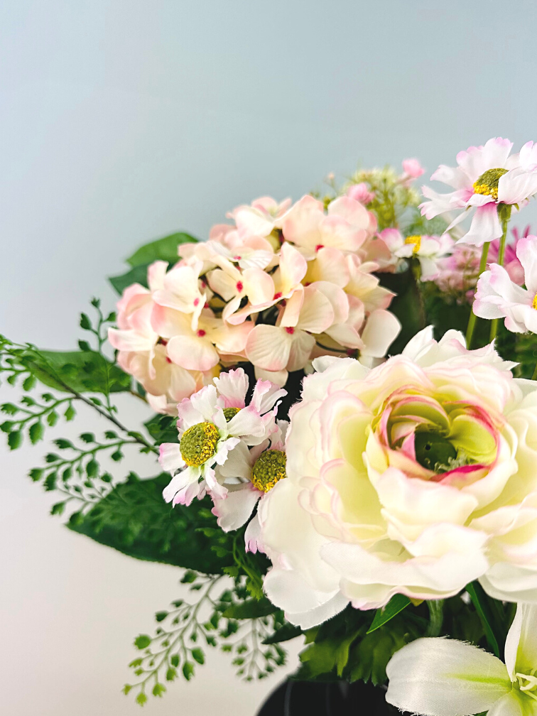 Bouquet di seta "Cotton Pink" | 70cm