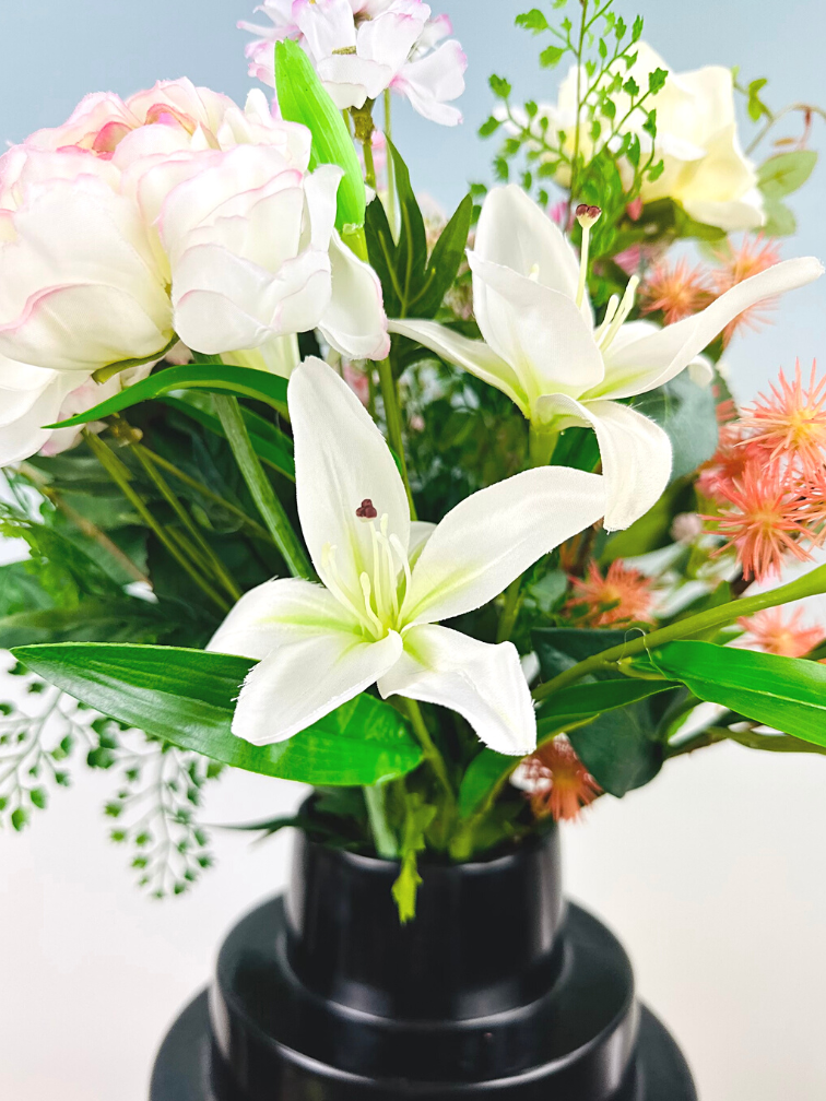 Bouquet di seta "Cotton Pink" | 70cm