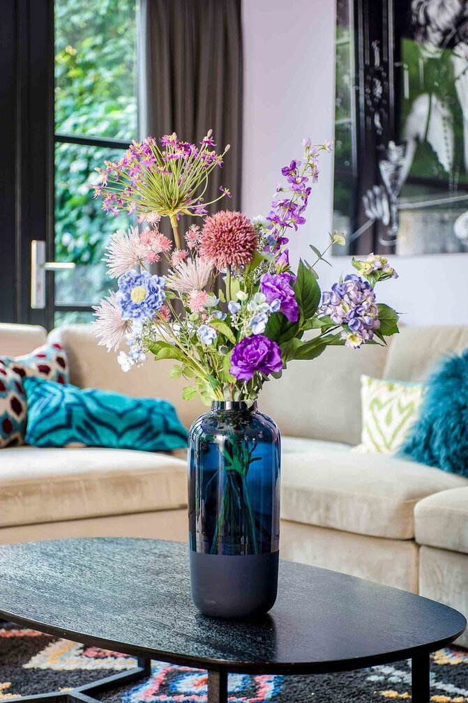 Silk bouquet "Night Vibes" | 95cm