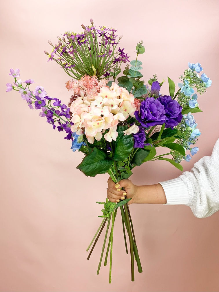 Bouquet di seta "Night Vibes" | 95cm