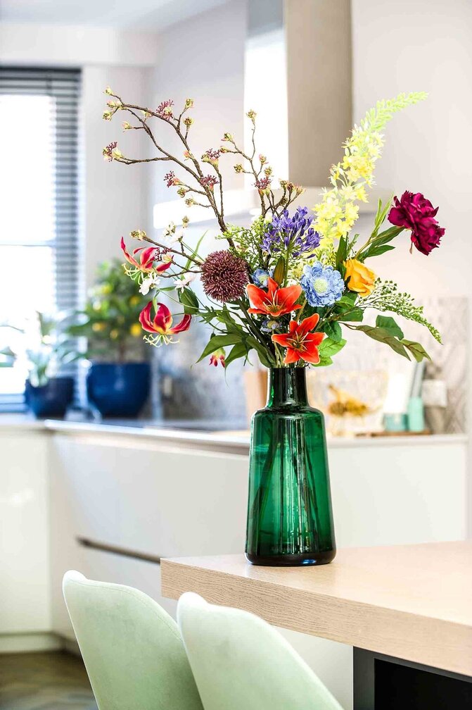 Bouquet di seta "Pretty Explosion" | 100cm